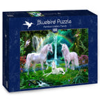 Rainbow Unicorn Family – 1000 Piece Jigsaw Puzzle (Bluebird Puzzle)