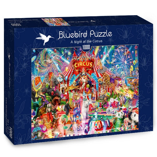 A Night at the Circus – 1000 Piece Jigsaw Puzzle (Bluebird Puzzle)
