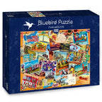 Postcard (USA) – 1000 Piece Jigsaw Puzzle (Bluebird Puzzle)