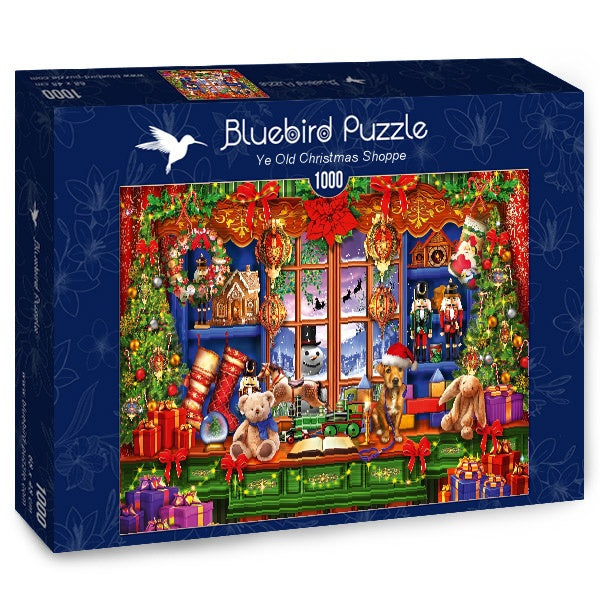 Ye Old Christmas Shoppe – 1000 Piece Jigsaw Puzzle (Bluebird Puzzle)