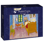 Bedroom in Arles, 1888 by Vincent Van Gogh – 1000 Piece Jigsaw Puzzle (Bluebird)
