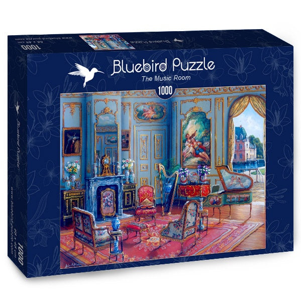 Bluebird Puzzle - The Music Room - 1000 Piece Jigsaw Puzzle