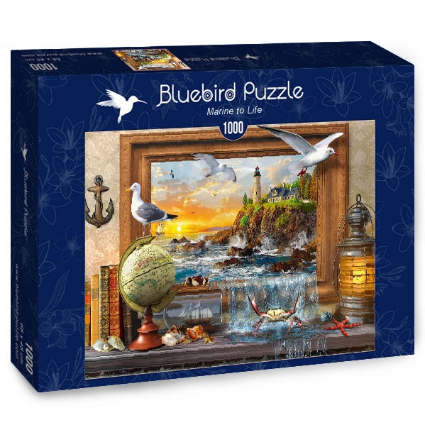 Bluebird Puzzle - Marine to Life - 1000 Piece Jigsaw Puzzle