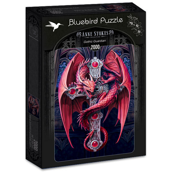 Bluebird Puzzle - Anne Stokes - Gothic Guardian - 2000 Piece Jigsaw Puzzle