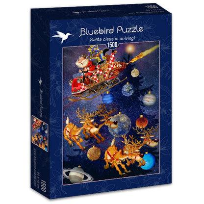 Bluebird Puzzle - Santa Claus is arriving! - 1000 Piece Jigsaw Puzzle