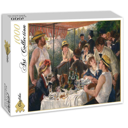 Grafika - Auguste Renoir : Le Déjeuner des Canotiers, 1881 - 1000 Piece Jigsaw Puzzle