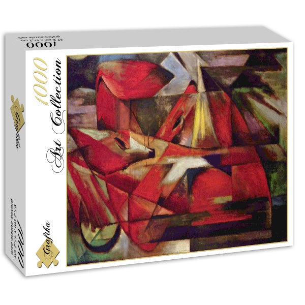 Füchse, 1913 by Franz Marc – 1000 Piece Jigsaw Puzzle (Grafika)