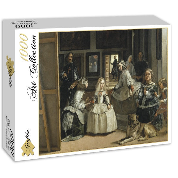 Las Meninas, 1656 by Diego Velázquez – 1000 Piece Jigsaw Puzzle (Grafika)