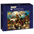 The Fall of the Rebel Angels, 1562 by Pieter Bruegel the Elder – 1000 Piece Jigsaw Puzzle (Bluebird Puzzle)