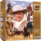 America's Cowboy by John Wayne – 1000 Piece Jigsaw Puzzle (Master Pieces)
