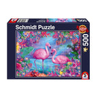Flamingos – 500 Piece Jigsaw Puzzle (Schmidt)