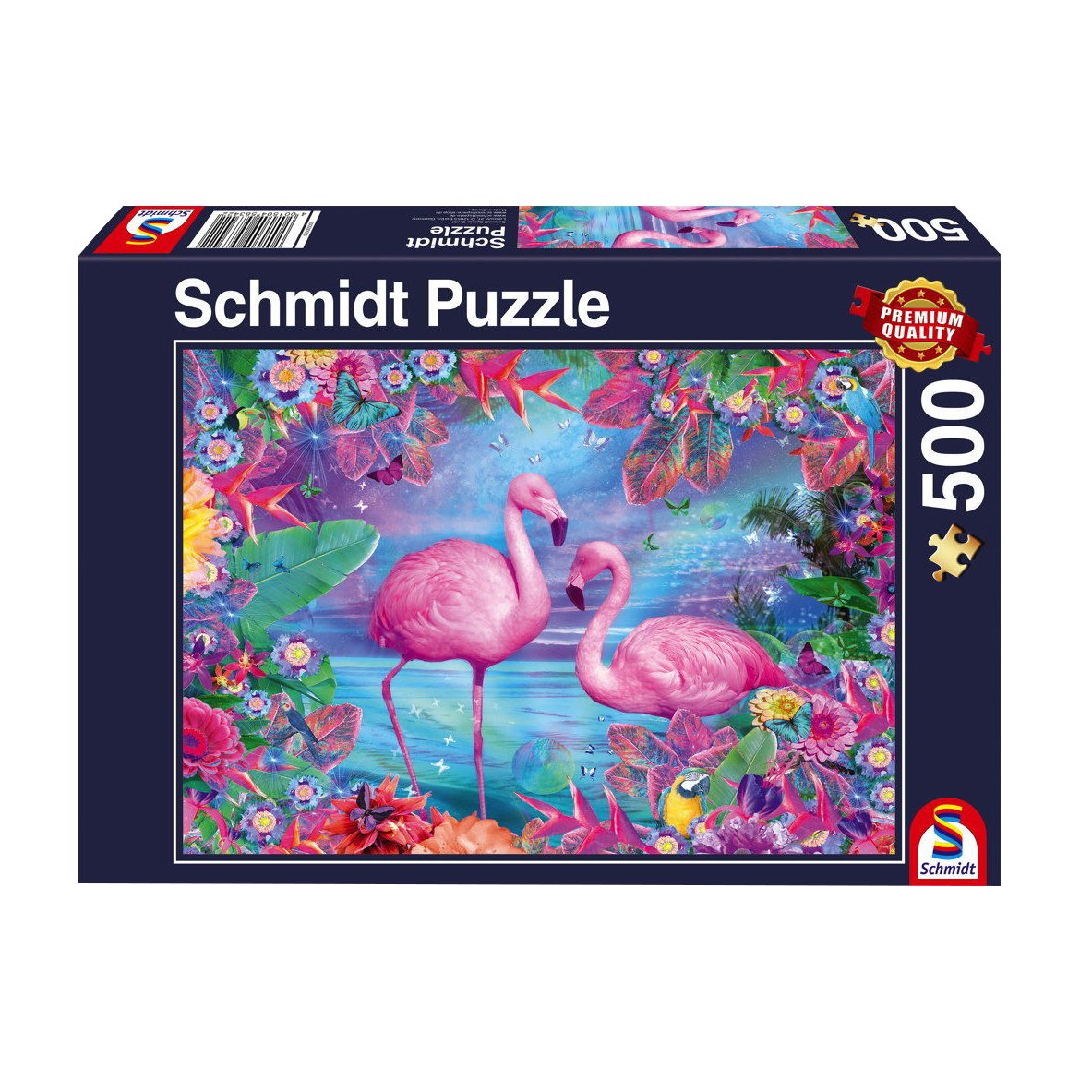 Flamingos – 500 Piece Jigsaw Puzzle (Schmidt)