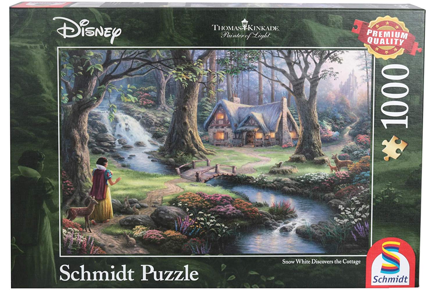 Disney, Snow White by Thomas Kinkade – 1000 Piece Jigsaw Puzzle (Schmidt)