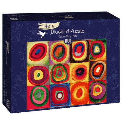 Bluebird Puzzle - Kandinsky - Colour Study, 1913 - 1000 Piece Jigsaw Puzzle