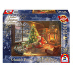 Santa Claus is here! by Thomas Kinkade – 1000 Piece Jigsaw Puzzle (Schmidt)