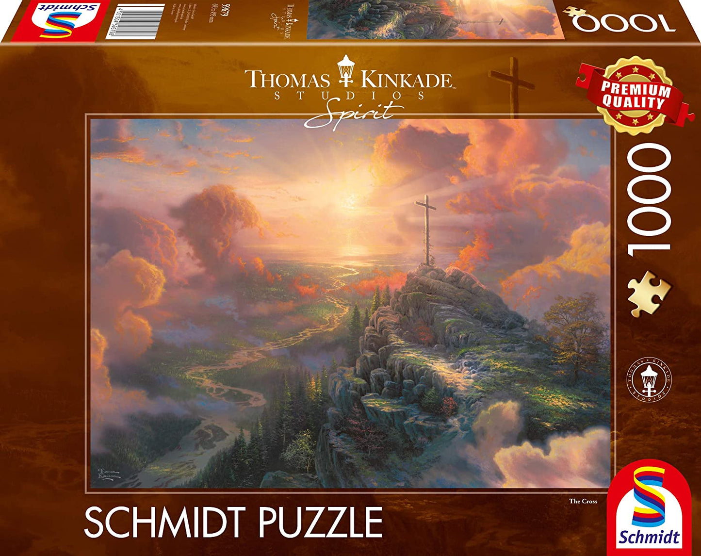 Schmidt - Thomas Kinkade - Spirit - The Cross - 1000 Piece Jigsaw Puzzle