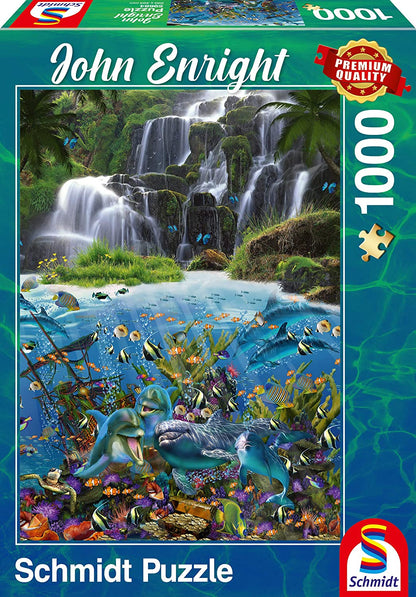 Schmidt - John Enright - Waterfall - 1000 Piece Jigsaw Puzzle