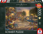 Amsterdam by Thomas Kinkade – 1000 Piece Jigsaw Puzzle (Schmidt)