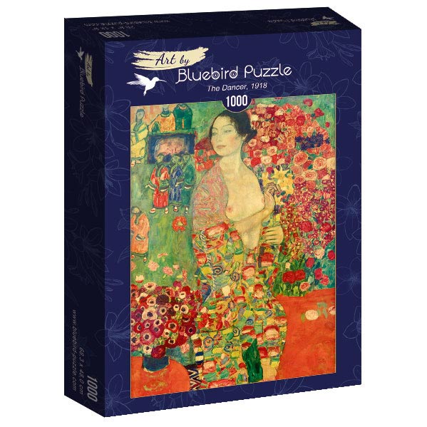 The Dancer, 1918 by Gustave Klimt – 1000 Piece Jigsaw Puzzle (Bluebird Puzzle)