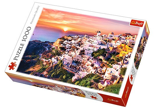 Santorini – 1000 Piece Jigsaw Puzzle (Trefl)
