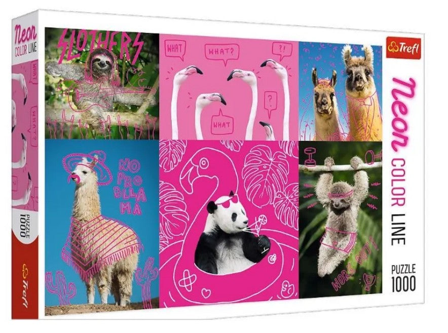 Crazy Pets – 1000 Piece Jigsaw Puzzle (Trefl)