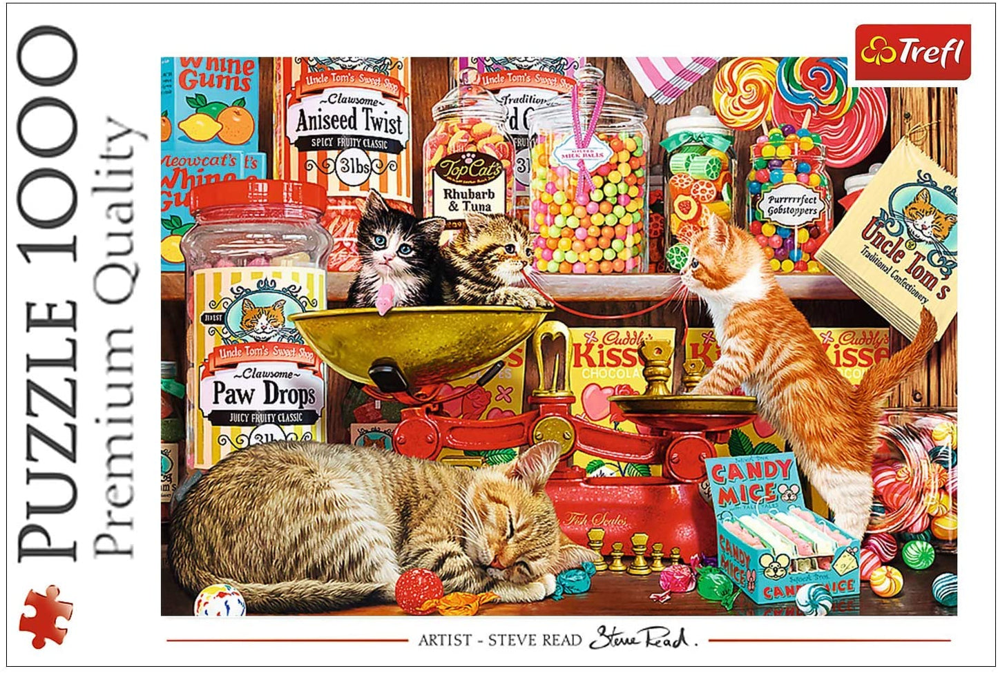 Trefl - Cute Cats - 1000 Piece Jigsaw Puzzle