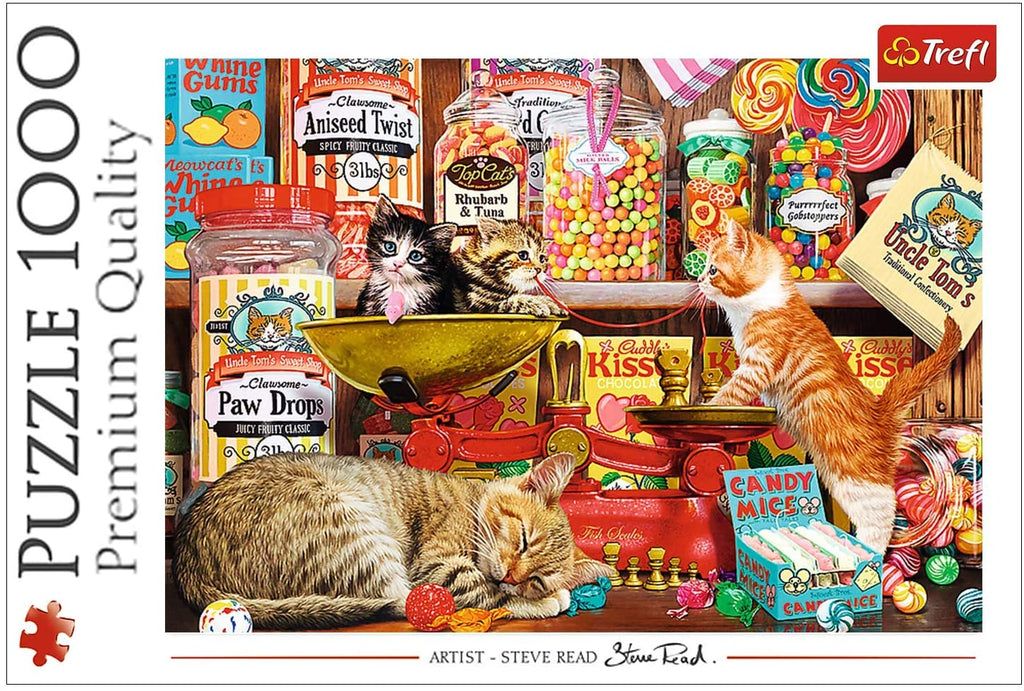 Cute Cats – 1000 Piece Jigsaw Puzzle (Trefl)