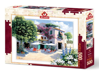 Art Puzzle - Cafe Villa - 500 Piece Jigsaw Puzzle
