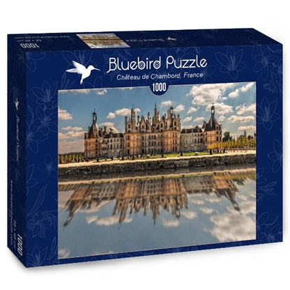 Bluebird Puzzle - Château de Chambord, France - 1000 piece jigsaw puzzle