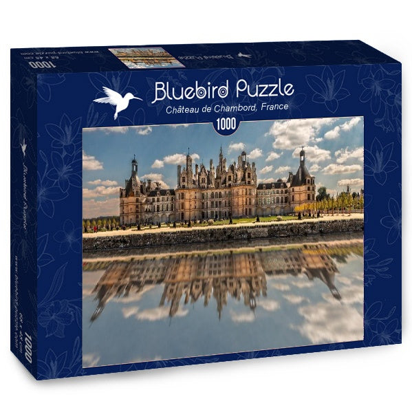Château de Chambord, France – 1000 Piece Jigsaw Puzzle (Bluebird Puzzle)