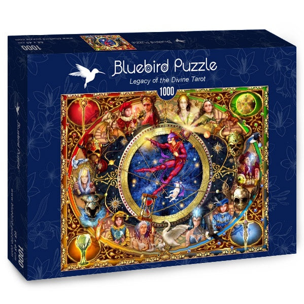 Bluebird Puzzle - Legacy of the Divine Tarot - 1000 Piece Jigsaw Puzzle