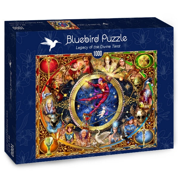 Legacy of the Divine Tarot – 1000 Piece Jigsaw Puzzle (Bluebird Puzzle)