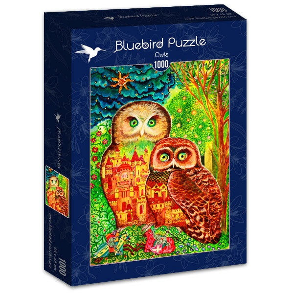 Owls – 1000 Piece Jigsaw Puzzle (Bluebird Puzzle)