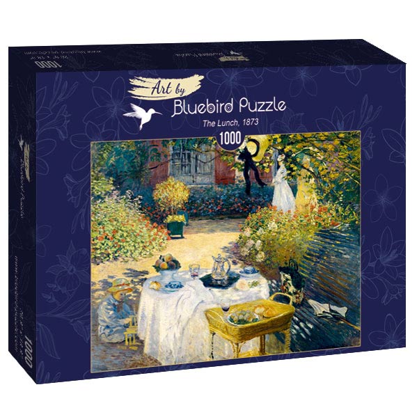 The Lunch, 1873 by Claude Monet – 1000 Piece Jigsaw Puzzle (Bluebird Puzzle)