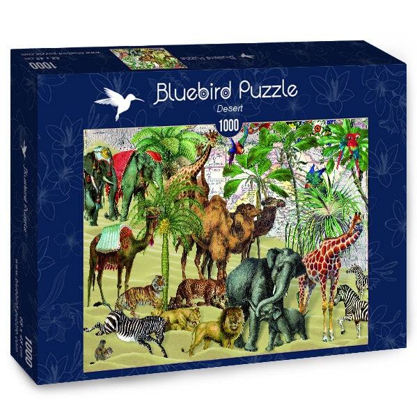 Bluebird Puzzle - Desert - 1000 Piece Jigsaw Puzzle