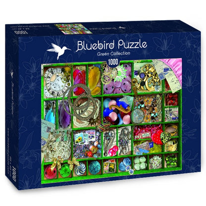 Bluebird Puzzle - Green Collection - 1000 Piece Jigsaw Puzzle