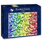 Butterflies – 1000 Piece Jigsaw Puzzle (Bluebird Puzzle) - Completed Puzzle