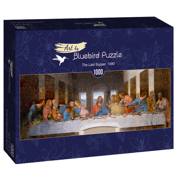 The Last Supper, 1490 by Da Vinci – 1000 Piece Jigsaw Puzzle (Bluebird Puzzle)
