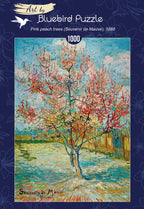Pink Peach Trees (Souvenir de Mauve), 1888 by Vincent Van Gogh – 1000 Piece Jigsaw Puzzle (Bluebird Puzzle)