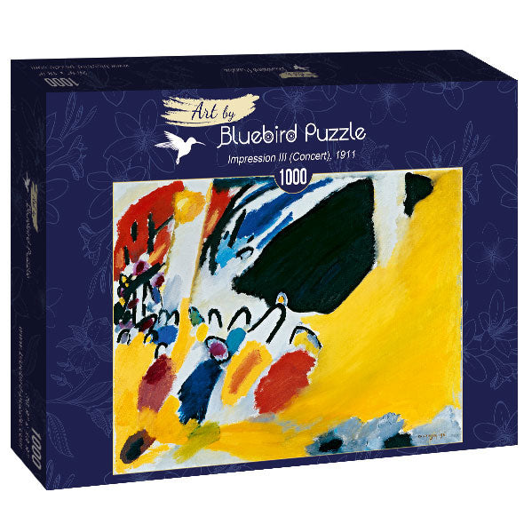 Bluebird Puzzle - Vassily Kandinsky - Impression III (Concert), 1911 - 1000 Piece Jigsaw Puzzle