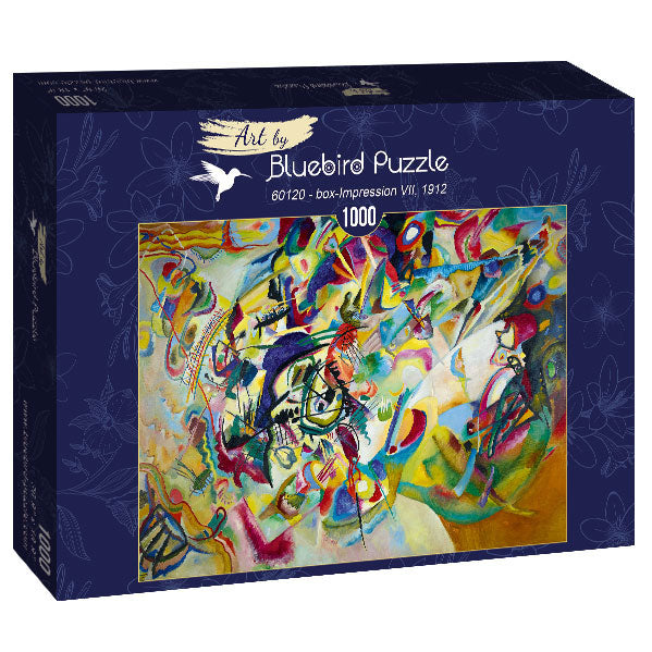 Kandinsky - Impression VII, 1912 by Vassily Kandinsky – 1000 Piece Jigsaw Puzzle (Bluebird Puzzle)