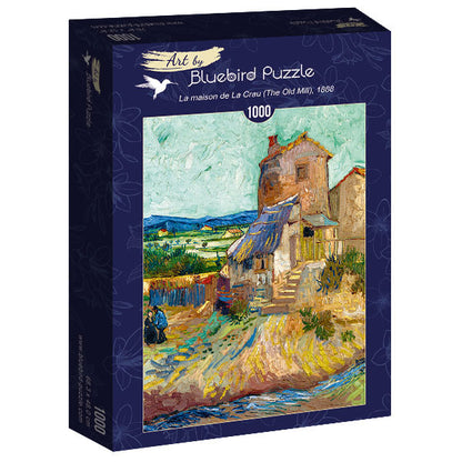 Bluebird Puzzle - Vincent Van Gogh - La Maison de La Crau (The Old Mill), 1888 - 1000 Piece Jigsaw Puzzle