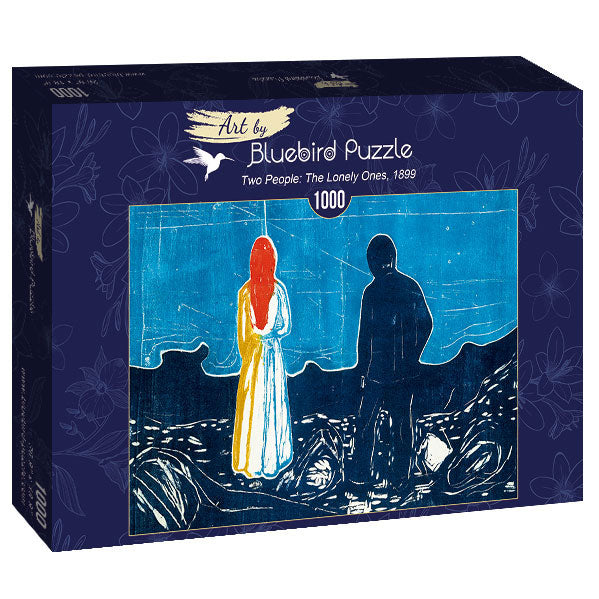 Two People: The Lonely Ones, 1899 by Edvard Munch – 1000 Piece Jigsaw Puzzle (Bluebird Puzzle)