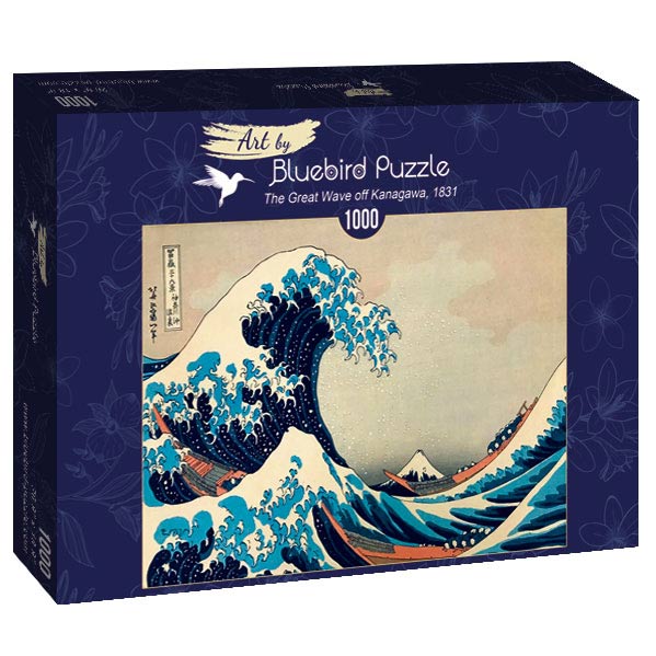 Bluebird Puzzle - Hokusai - The Great Wave off Kanagawa, 1831 - 1000 Piece Jigsaw Puzzle