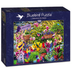 Welcome to Our Garden – 1000 Piece Jigsaw Puzzle (Bluebird)
