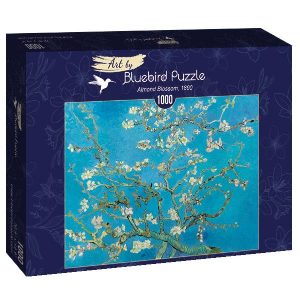 Bluebird Puzzle - Vincent Van Gogh - Almond Blossom, 1890 - 1000 Piece Jigsaw Puzzle