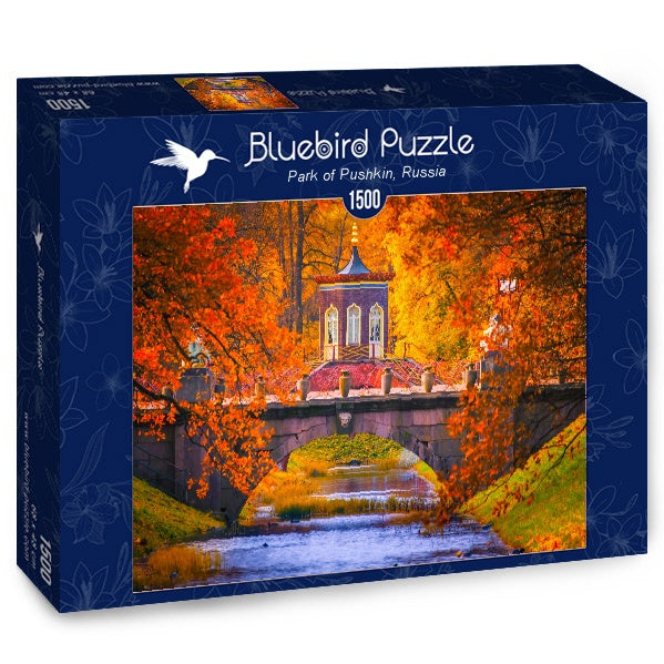 Bluebird Puzzle - Park of Pushkin, Russia - 1500 Piece Jigsaw Puzzle