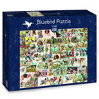 Dogs – 1500 Piece Jigsaw Puzzle (Bluebird Puzzle)