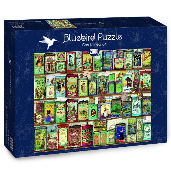 Can Collection – 2000 Piece Jigsaw Puzzle (Bluebird Puzzle)