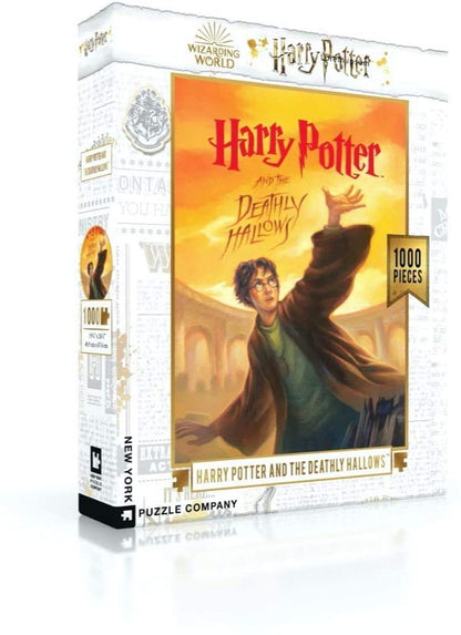 New York Puzzle Company - Harry Potter and the Deathly Hallows - 1000 Piece Jigsaw Puzzle